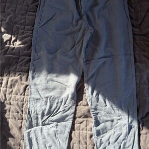 LOFT Skinny Ankle Pants in Slate Blue